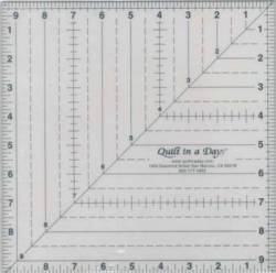 Square Up Ruler  9.5x9.5 inch Bias Square