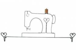 Drahthänger Nähmaschine 16 inch