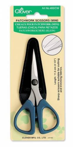 Clover Patchworkschere    mini, Cutwork Scissors ca. 11,5 cm