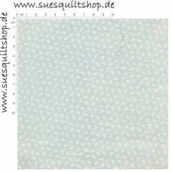 Santee Basics winzige Blümchen weiss auf weiss