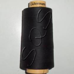 Gütermann Nähgarn 100% Baumwolle, 5000 m, Fb. 5201 schwarz