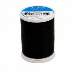 Sulky Bobbin Thread 60/2-fach, 1000 m, schwarz
