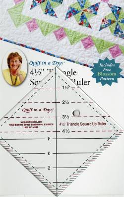 Triangle Square Up Ruler 4.5 INCH