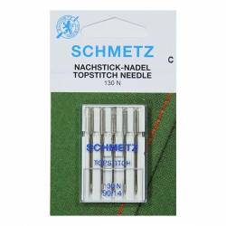Schmetz Nähmaschinennadeln Topstitch  #90 5er Pack