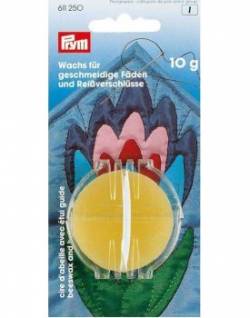 PRYM Schneiderwachs, Bienenwachs für Fäden und Reißverschlüsse 