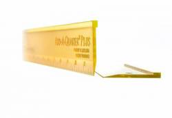 Add-A-Quarter PLUS Lineal GELB  12 inch mit 1/4 inch Anlegekante