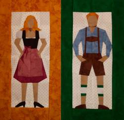 PDF Anleitung Bayerisches Pärchen, Bavarian Couple 