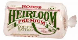 Hobbs Heirloom 80/20 Cotton Batting NATUR   Full Size 81x96 inch