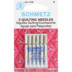 Schmetz Nähmaschinennadeln Quilting #75-90 5er Pack