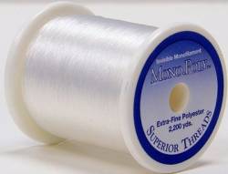 MonoPoly CLEAR klar Unsichtbares Garn, 100% Polyester, ca. 2000 m