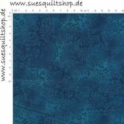 Robert Kaufman Fusions Deep Ocean Tonal Leaves Blätter blautürkis