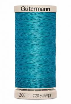 Gütermann Handquiltgarn 100% Baumwolle 200 m Fb. 7235 pfauenblau
