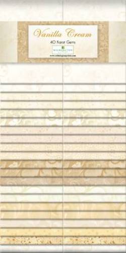 Wilmington Essential Gems Vanilla Cream Jelly Roll 2 x 20 Streifen