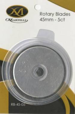 Ersatzklinge für Rollschneider ERGO 2000, 45 mm 5 Klingen