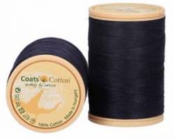 Coats Cotton Baumwollnähgarn 50/3-fach, 450 m, Fb. 9241 schwarzblau