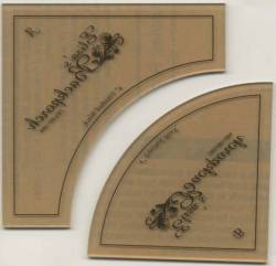 Drunkards Paths Template Set 4 inch 