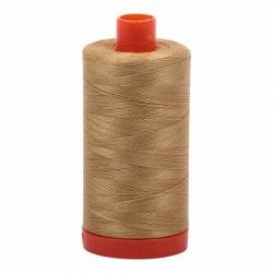 Aurifil Mako Cotton Maschinenquiltgarn 50/2-fach, 1300 m, Fb. 2920 Light Brass