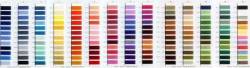 FARBKARTE Maschinenstick/quiltgarn Aurifil