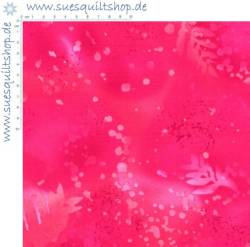 Benartex Fossil Fern Cherry Fizz