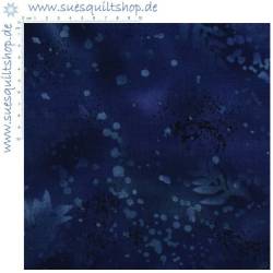 Benartex Fossil Fern Indigo Navy dunkelblauschwarz