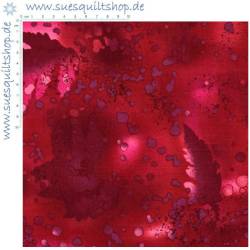 Benartex Fossil Fern Red Peony