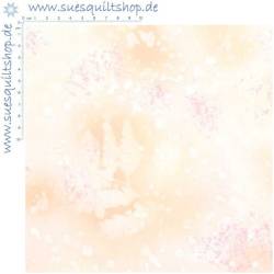 Benartex Fossil Fern Glazed Peach