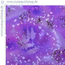 Benartex Fossil Fern Purple