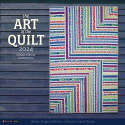  REDUZIERT: The Art of the Quilt Calendar Book 2024