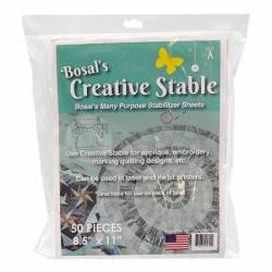 Bosal Creative Stable Tear Away Stabilizer 50 Blatt