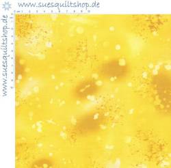 Benartex Fossil Fern Bright Yellow, leuchtend gelb