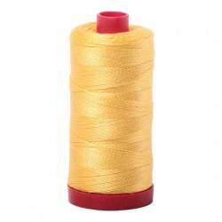 Aurifil Mako Cotton Maschinenquiltgarn 12/2-fach, 325 m, Fb. 1135 Pale Yellow blassgelb