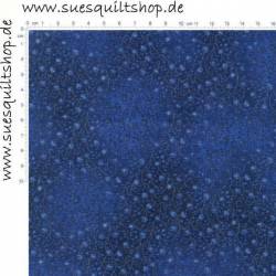 Robert Kaufman Fusions Navy Small Floral Vine, Ranken marineblau