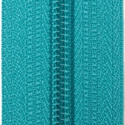 Endlosreißverschluß 3 mm Schiene Fb. 078 türkis - OHNE Zipper!!! 