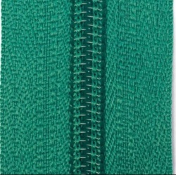 Endlosreißverschluß 3 mm Schiene Fb. 079 smaragd- OHNE Zipper!!! 