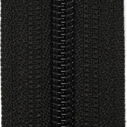 Endlosreißverschluß 3 mm Schiene Fb. 089 schwarz - OHNE Zipper!!!