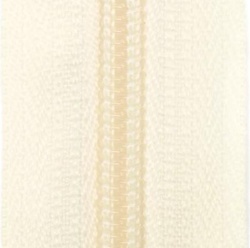 Endlosreißverschluß 3 mm Schiene Fb. 090 sand - OHNE Zipper!!!  