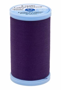 Coats Cotton Covered Quiltgarn ca. 457 m, Fb. 3690 Purple