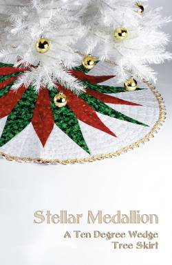 Anleitung Stellar Medallion A Ten Degree Wedge Tree Skirt