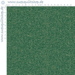 Makower Good Tidings Scroll Green Schnörkel grün mit gold 