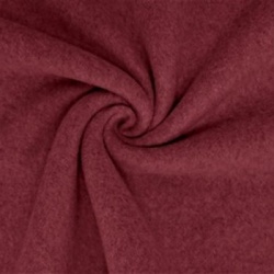 Fleece 100% Baumwolle, 150 cm breit, lila traube