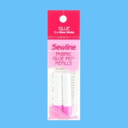 Sewline Nachfüllpackung für Textil-Klebestift blau wasserlöslich