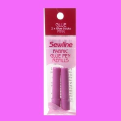 Sewline Nachfüllpackung für Textil-Klebestift pink wasserlöslich