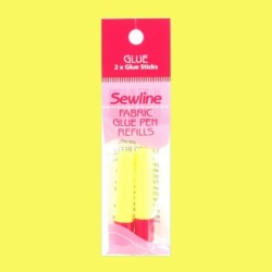 Sewline Nachfüllpackung für Textil-Klebestift gelb wasserlöslich 