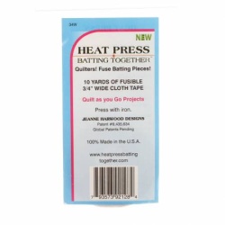 Bügelschnellverbinder Heat Press Batting Together, 3/4 inch breit, 10 yd