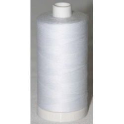 Aurifil Cotton Bobbin Thread 60 wt. 1400 m, weiss