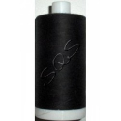 Aurifil Cotton Bobbin Thread 60 wt. 1400 m, schwarz