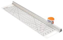 Fiskars Rotary Ruler Combo 6x24 inch Lineal und 45 mm Klinge