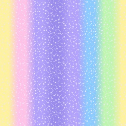  Fabric Traditions Follow a Rainbow Regenbogenfarben pastell mit Sternchen