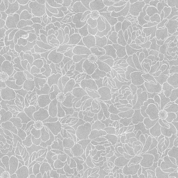 Fabric Traditions Sundrenched Grey Floral