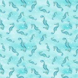 Wilmington Teal Seahorse Seepferdchen türkis